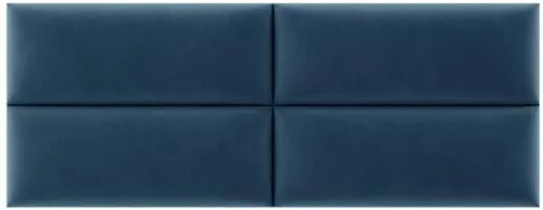 Vista 33 de Vänt - Paneles tapizados de cabecera para montar en la pared, diseño Isabelle, 60 x 23 pulgadas, configuración de 4 paneles individuales