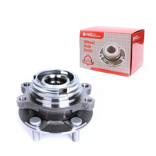 Vista 32 de FKG 513253 Conjunto de buje de cojinete de rueda delantera para A3 TT (Quattro), VW Tiguan Passat Jetta Golf CC EOS Beetle, brida de 4 pernos