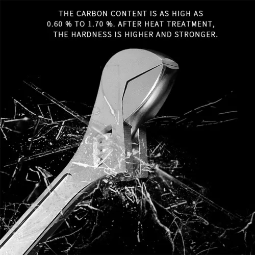 Vista 6 de Utoolmart Llave ajustable de apertura de longitud de 6 pulgadas 0.787 in con tratamiento superficial niquelado 1 unids