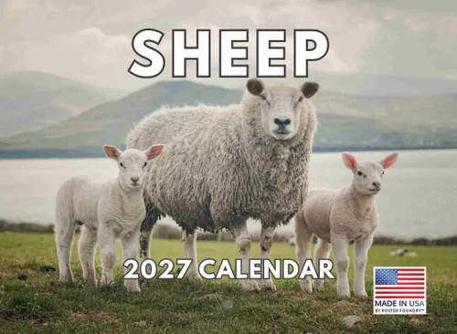 Vista 75 de Calendario de Cocodrilo 2026 Calendario de Pared Mensual 12 Meses Fabricado en Estados Unidos