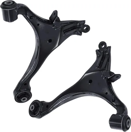 Vista 204 de Detroit Axle - 2 brazos de control inferiores delanteros para Jeep Grand Cherokee Commander 05-10 2005 2006 2007 2008 2009 2010 Conjunto de brazos