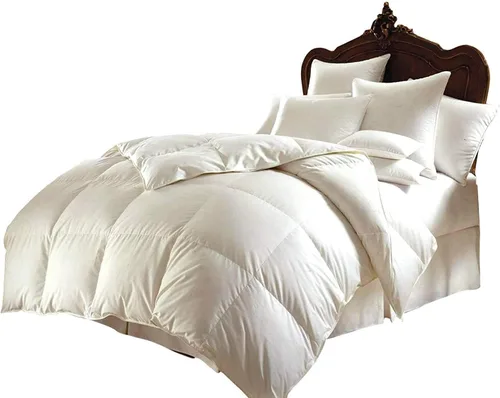 Vista 20 de Soft 1200 Series - Juego de edredón de algodón egipcio de 7 piezas de 500 GSM (edredón + sábana encimera + sábana bajera + 4 fundas de almohada)