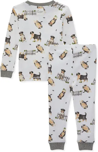 Vista 2 de Burts Bees - Conjunto de pijama para bebé camiseta y pantalón de 2 piezas 100 algodón orgánico