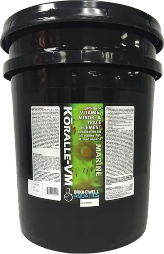 Vista 3 de Brightwell Aquatics Koralle-VM - Suplemento vitamínico y mineral para corales/almejas, 2 litros (KVM2L)