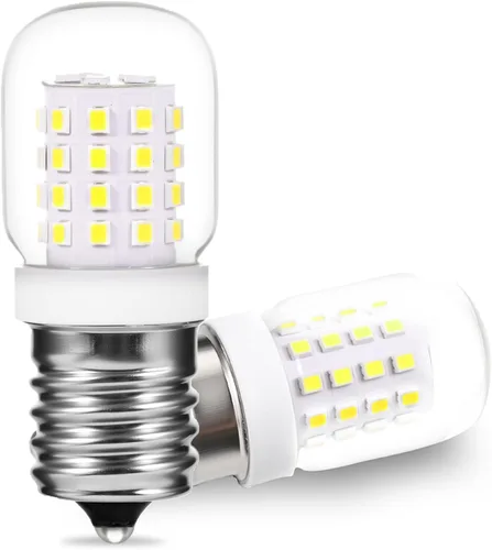 Vista 12 de Bombillas LED C7 E12 de repuesto para lámparas de sal del Himalaya de 15 W, bombillas de luz nocturna, candelabros, bombillas LED C7, 6000 K