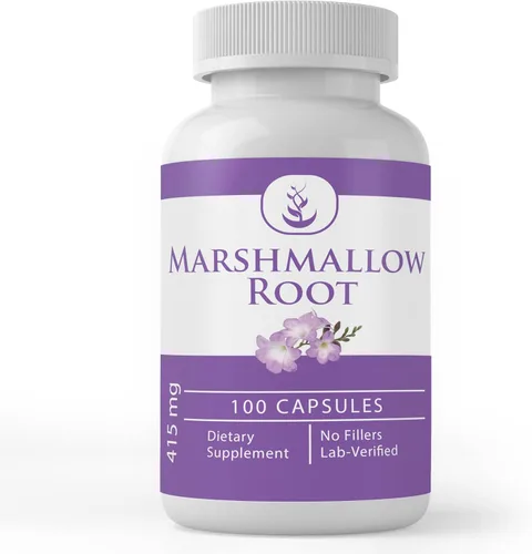 Pure Original Ingredients Raíz de malvavisco, (100 cápsulas) siempre puro, sin aditivos ni rellenos, verificado por laboratorio