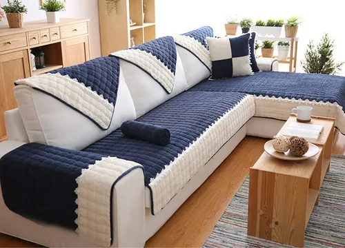 Vista 7 de Funda para sofá, funda acolchada para sofá modular, funda lavable para sofá, para perros, gatos y mascotas, para sofá biplaza, sillón reclinable