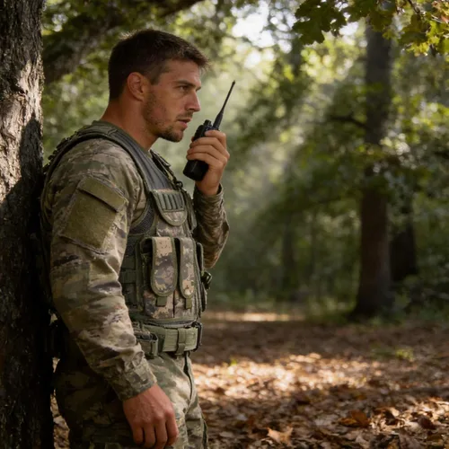 Vista 7 de vAv YAKEDA - Chaleco táctico al aire libre transpirable CS Game Airsoft, ajustable para adultos