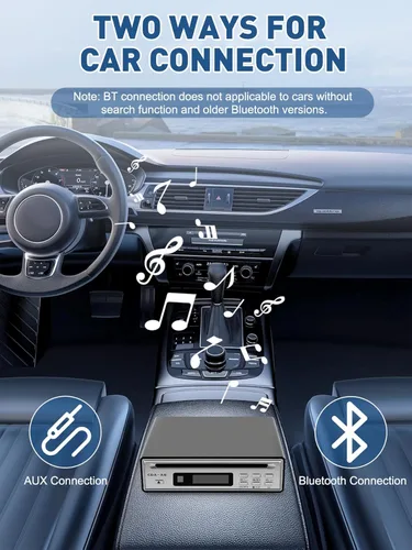 Vista 3 de Reproductor de CD de alta fidelidad para el hogar, extractor de CD, reproductor de CD Bluetooth para automóvil con extracción USB, Rip CD a USB