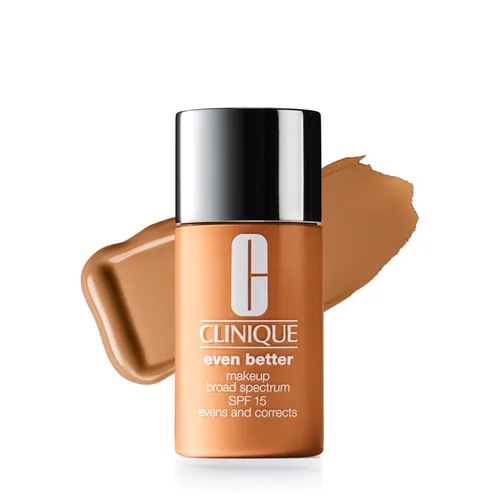 Vista 36 de Clinique Even Better Makeup Liquid Foundation SPF 15 With Vitamin C For Dry + Oily Combination Skin Types Medium Coverage + Natural Finish Evens