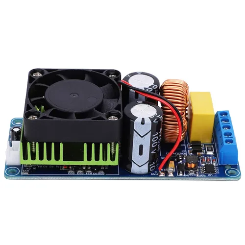 Vista 8 de YWBL-WH Módulo amplificador digital Tablero de amplificador de audio DIY componente del sistema de sonido 500W DC58-70V IRS2092S, módulo