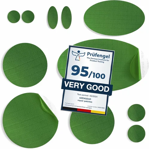 Vista 22 de aZengear Parches de reparación para chaquetas, tienda de campaña, puntera de zapatos, colchón de aire, inflables, equipo de PVC, impermeable