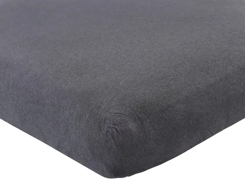 Vista 55 de Hudson Baby Sábana bajera ajustable unisex de algodón para cuna, diseño de animales de granja para niños, talla única