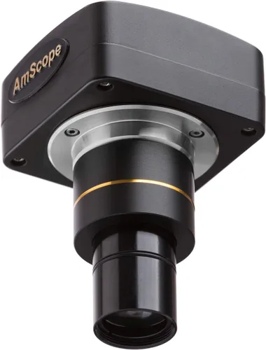 Vista 3 de AmScope MU1000-CK 10MP USB2.0 Microscopio Cámara Digital Más Kit de Calibración