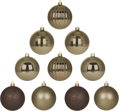 Vista 101 de GameXcel - esferas de Navidad para el árbol de Navidad - Decoraciones navideñas que no se rompen, unas perfectas esferas colgantes