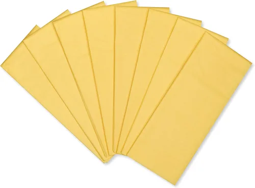 Papyrus Buttercup - Papel de seda amarillo de 8 hojas para regalos, decoraciones, manualidades, bricolaje y más