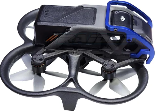 Vista 5 de Aleación De Aluminio Gimbal Parachoques Cámara Proteger Protección Roll Bar Para DJI AVATA FPV Drone - Azul