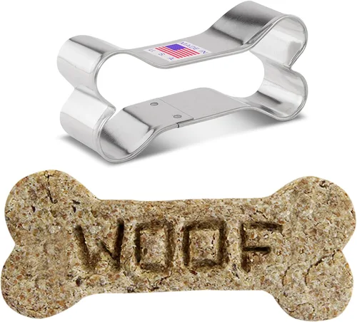 Vista 8 de Ann Clark Cookie Cutters Cortador de galletas de hueso de perro extra grande, 5 pulgadas