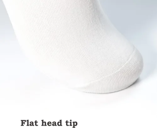 Vista 5 de Calcetines de algodón transpirables para hombre, calcetines suaves para pantorrilla, calcetines para mujer, paquete de 6