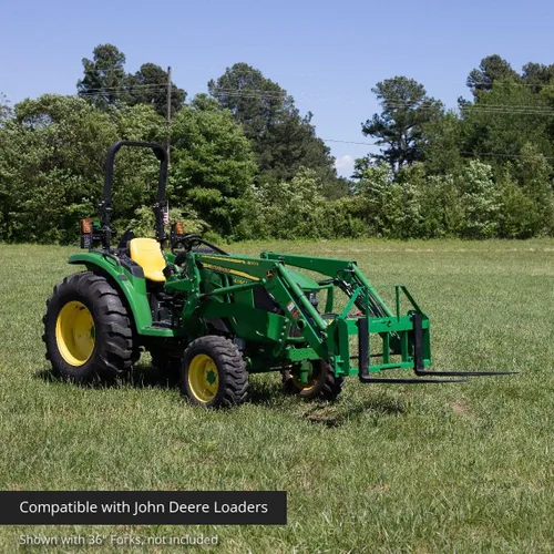 Vista 3 de Titan Attachments Accesorio de marco de horquilla de 46 pulgadas, velocidad de 4,500 libras, se adapta a cargadores John Deere