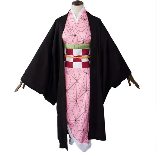 Sword Valley Disfraz de anime para cosplay de Agatsuma ZenitsuTomioka GiyuuRengoku KyoujurouKamado NezukoIguro Obanai Kimono