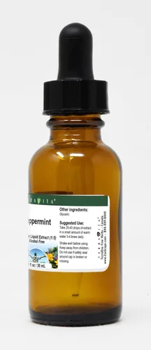Vista 2 de Peppermint - Extracto líquido de glicerita (1:5) - Sin sabor (1 fl oz, ZIN: 428315)