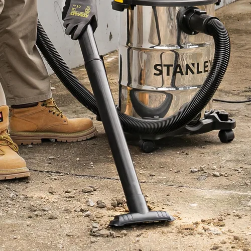 Vista 7 de Aspiradora Stanley 4 HP para uso en seco o mojado