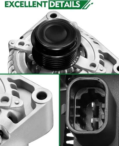 Vista 98 de Alternador de 4.0L para: Ford Explorer 2002 2003 2004, Explorer Sport Trac 2001-2004 para: Mercury Mountaineer 2001-2004, polea de 6 ranuras de 12V