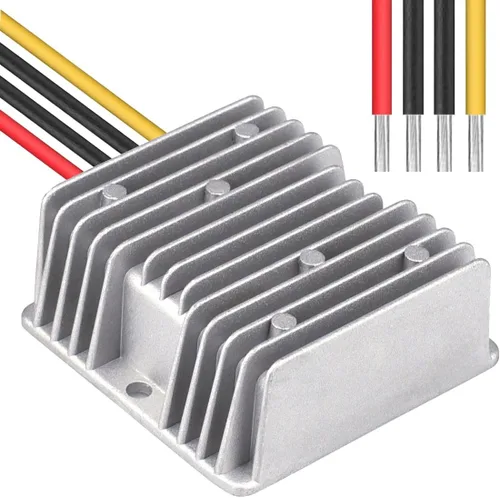 Vista 2 de Cllena - Convertidor regulador reductor de voltaje de 40V-90V a 12V, 48V 60V 72V baja a 12V 10A 120W, convertidor transformador buck a prueba