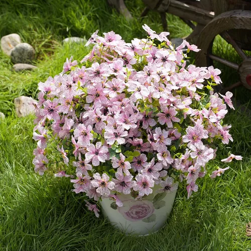 Vista 12 de Tallos de eucalipto, ramas de hojas de eucalipto artificiales, 12 paquetes de plantas artificiales para el hogar, oficina, ramo de flores, centro