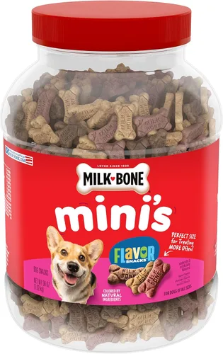 Vista 14 de Milk-Bone Flavor Snacks - Golosinas para perros pequeños, 60 onzas (paquete de 3)