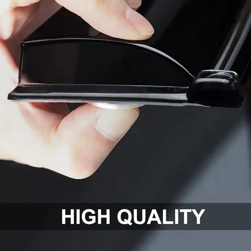 Vista 4 de 94459 - Deflector de ventilación de viento original para ventana lateral, 4 piezas de montaje exterior, cinta inastillable, protección contra