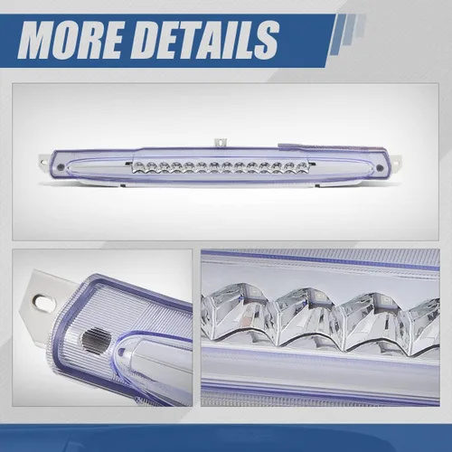 Vista 5 de Auto Dynasty Luz Completa LED de Tercer Freno Compatible con Buick Rainier, Chevy Trailblazer EXT, GMC Envoy XL, Isuzu Ascender, Oldsmobile Bravada