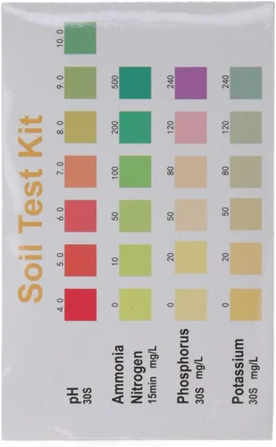 Vista 3 de Fdit Solución líquida de prueba de suelo, nitrógeno potasio de medición de suelo Kit de prueba de suelo Líquido de prueba de suelo para jardinería