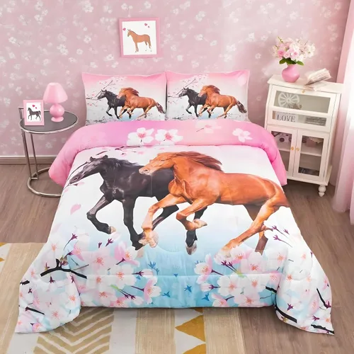 Vista 69 de Juego de ropa de cama con estampado de panal de abeja, juego de edredón con patrón hexagonal de fuego rojo y negro para niños, niñas, adolescentes