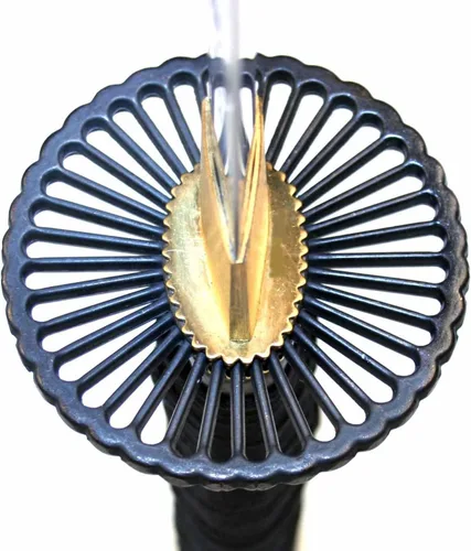 Vista 8 de Ace Martial Arts Supply Espada katana de práctica Iaito de acero al carbono sin afilar