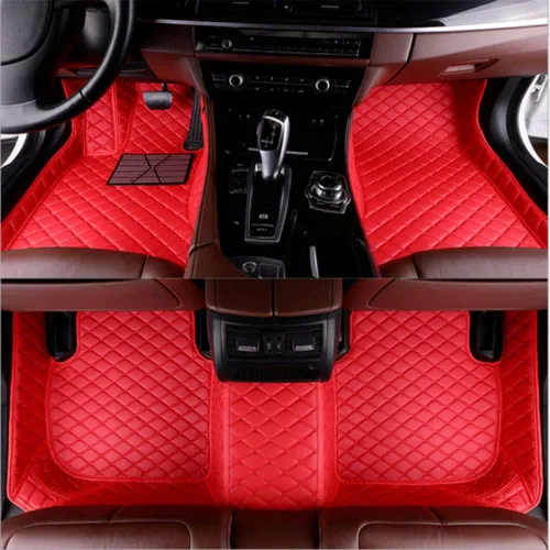 Vista 13 de Alfombrillas de automóvil personalizadas para Audi A1, A2, A3, A4, A5, A6, A7, A8, R8, TT, Q2, Q3, Q5, Q7, Q8, e-tron (beige)