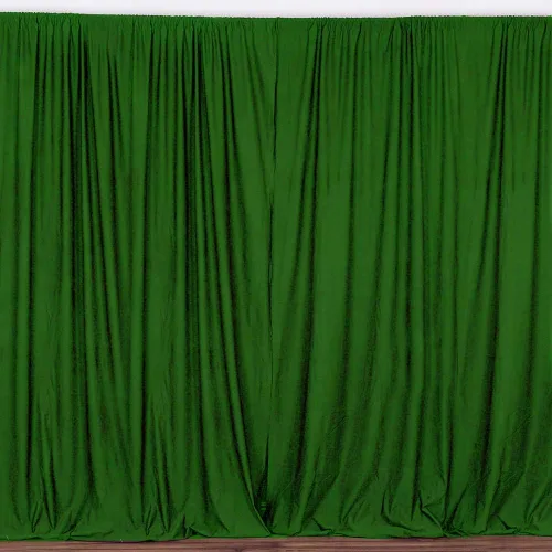 Vista 17 de New Creations Fabric & Foam Inc, Panel de cortina de popelina de poliéster, 1 par (aguamarina, 2 paneles, 5 pies de ancho x 6 pies de alto)