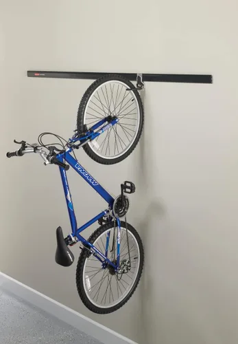 Vista 7 de Sistema de almacenamiento de cochera VerticalRubbermaid FastTrack bicicleta gancho, 1784463