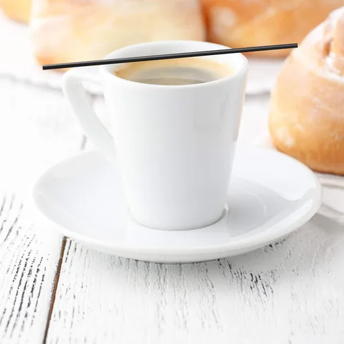 Vista 2 de Palitos agitadores de café, palitos agitadores de plástico desechables para bebidas, 1000 agitadores, úsalo como pajitas de café o mezcladores