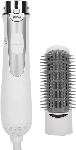 Vista 7 de Cepillo para secador de pelo, peine 2 en 1, herramienta multifuncional de peinado para belleza, secador de pelo eléctrico profesional