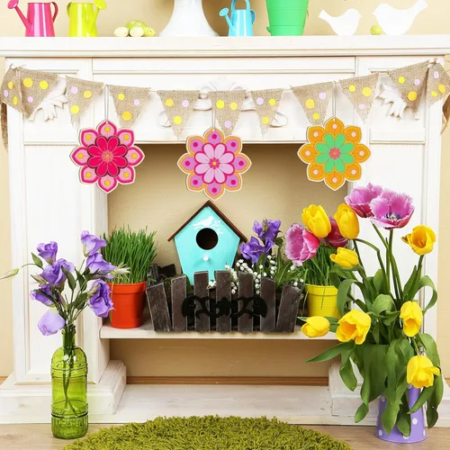 Vista 274 de Adornos de Letras de Madera PAPÁ para Pintar de 7 Pulgadas, Tamaño Grande, Recorte de Papi de Madera para el Día del Padre, DIY en Blanco, Madera