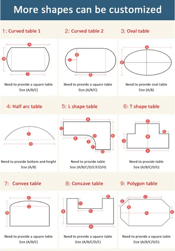 Vista 7 de Mantel transparente mate que no se encoge, protector de PVC de 0.079 pulgadas de grosor, protector de cubierta de mesa de comedor de cocina