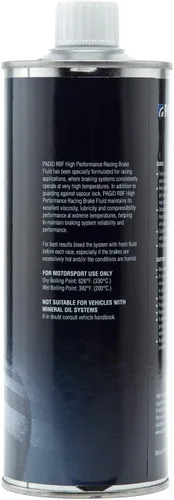 Vista 2 de Pagid RBF Racing - Líquido de frenos Latas de metal de 0.5 litros/16.9 onzas líquidas Funcionamiento de alta temperatura con excelente