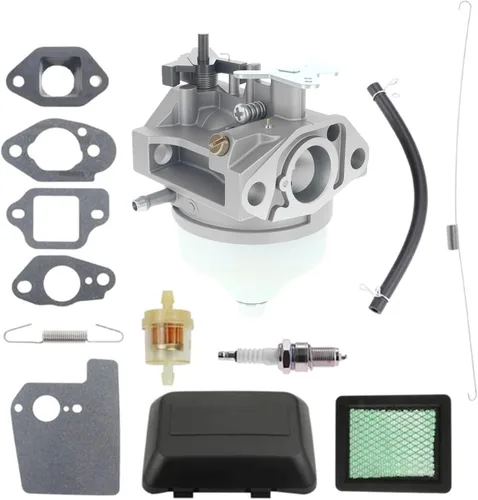 Cnfaner Carburador 16100-Z0L-853 para motores Honda GCV160A GCV160LA0 GCV160LA con 16561-Z0L-000 16562-ZM0-000 Spring 17231-Z0L-050 Kit de cubierta
