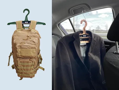 Vista 5 de HICE - Garrison - Percha resistente Percha original resistente para ropa y equipos Capacidad de carga de 150 libras Resina duradera de alto