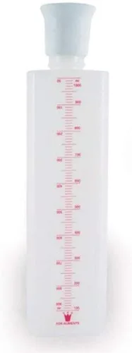 Graduated Soaker Bottle, Translucent, 1000 Millileters