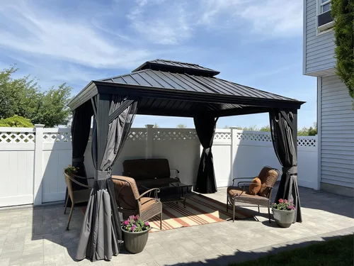 Vista 2 de Purple leaf - Gazebo para exteriores.