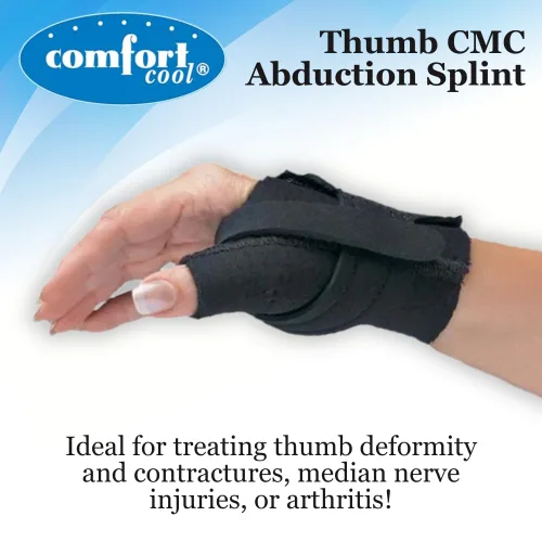 Vista 4 de Comfort Cool Férula de abducción CMC para pulgar, mediana y derecha