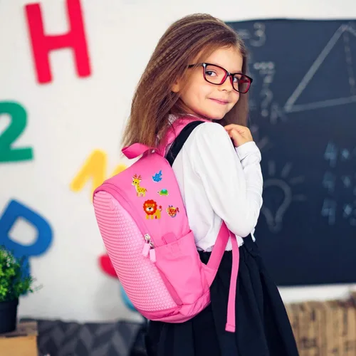 Vista 7 de UPINS 200 hojas de calcomanías pequeñas hinchadas de animales 3D a granel para niños pequeños, libros de calcomanías de espuma para niños
